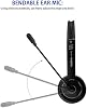 3.5mm Mobile Phone Headset with Microphone Noise Cancelling & Audio Controls, PC Headphone for Gaming Skype Call Center Office Computer, Clear Voice, Ultra Comfort #1