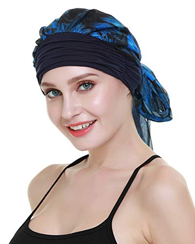 Chemo Headwear Turbans for Women Long Hair Head Scarf Headwraps Cancer Hats product thumbnail 15