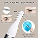 Eyebrow Trimmer, Hizek Face Razors for Women, Painless Eyebrow Razor Facial Hair Trimmer with Eyebrow Shaper, Flexible Pivoting Head, Guide Comb and Cleaning Brush for Brows Face Body