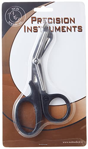 Prestige Medical Emt/Utility Scissor, Black, 7 1/2 Inch #TOP3