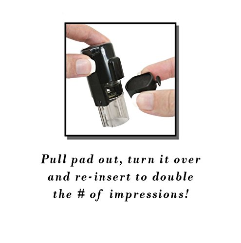 Incomplete - Excelmark Self-Inking Round Teacher Stamp - Red Ink #TOP1