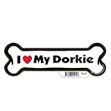 Pet Gifts USA Dorkie Dog Bone Magnet