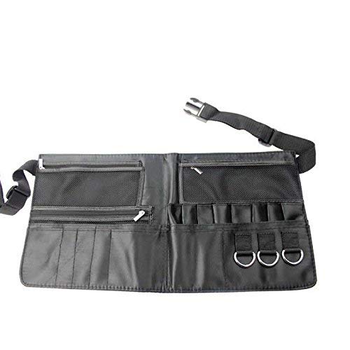 YZY TECH Makeup Brush Bag Case Foldable Fibre Cloth Cosmetic Brush Pouch Holder Organizer with Artist Belt Strap(Brushes Not Included)