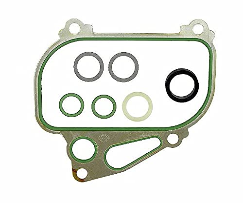 944 oil cooler gasket - Engine Oil Cooler Housing Seal Gasket Set Kit Compatible with Porsche 924 944 S Supplier