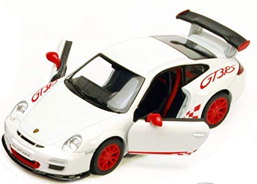 Porsche 911 GT3 RS 1:36-Scale Die Cast Model Toy Sports Car - White - from Kinsmart
