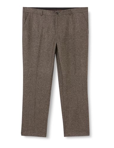 Pantalon en tissu marron Selected Homme pour vos journées de bureau et sorties