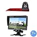 Produktbild Auto Dritte Dach Top Mount Bremsleuchte Kamera Bremslicht Rückfahrkamera für Ford Transit Custom V362 2012-2019 +7.0" Zoll DVD Monitor TFT Bildschirm LKW KFZ LCD Display