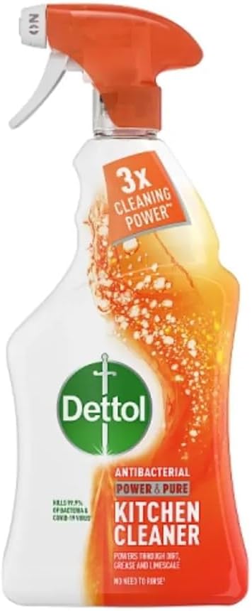 Power and Pure Kitchen Cleaner Spray, 1L [Packaging may vary]