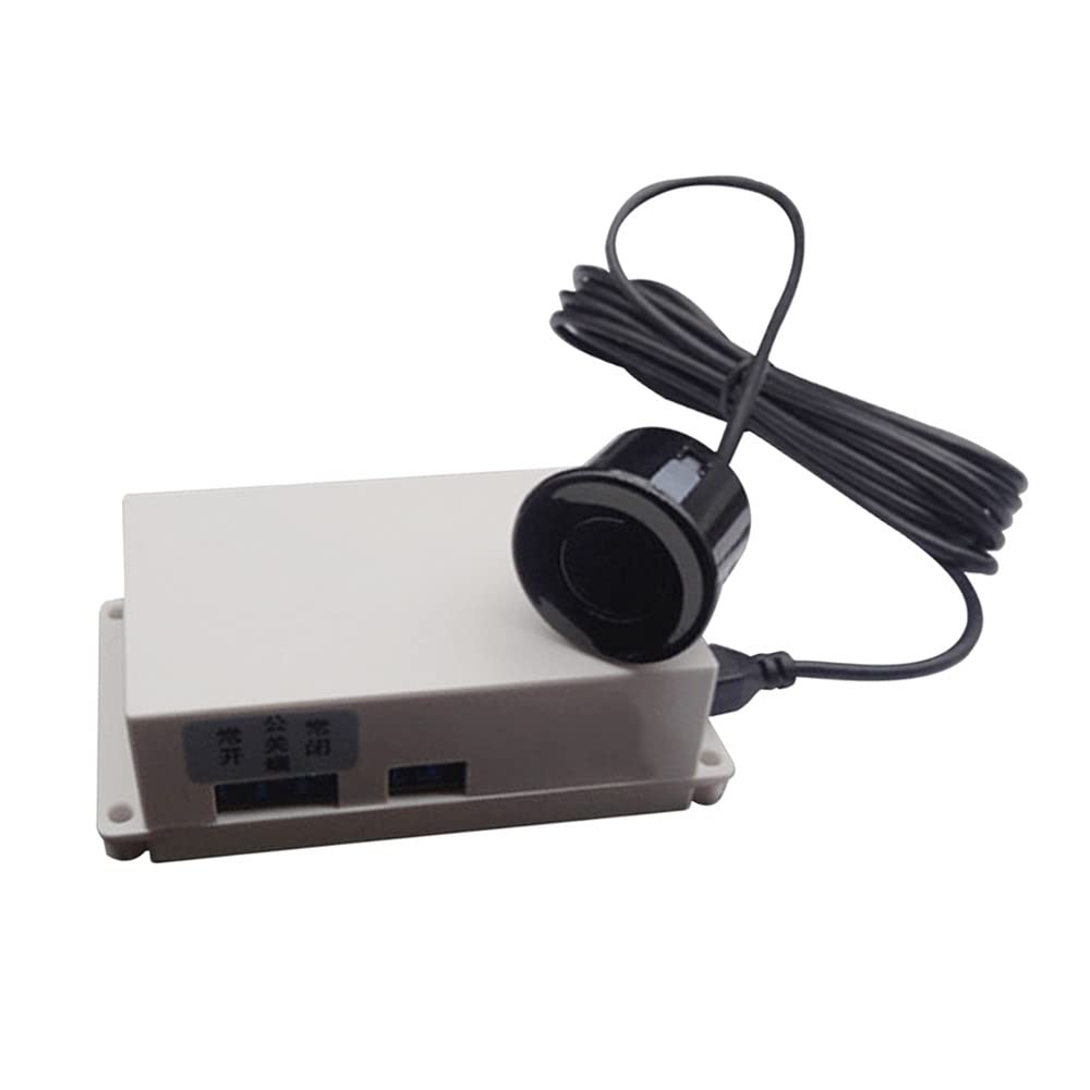 Ultrasonic Range Finder Module, DJLK-003A DC 12V-24V Ultraschallsensor Modul Relaisschalter 5-500 cm Einstellbarer Ultraschall Entfernungsmessmodul für Alarm