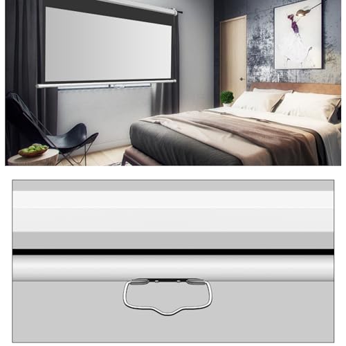 Pantalla para proyector manual 72" 4:3 GYYDXXFC miniatura 2