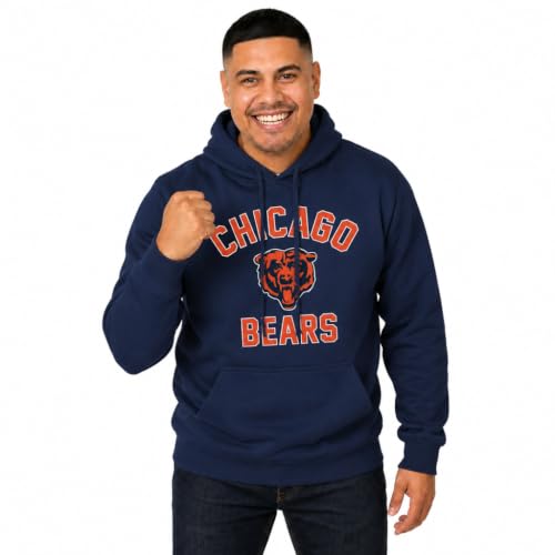 Image of Team Fan Apparel NFL Gameday Hoodie Pullover Sweatshirt for Men and Women