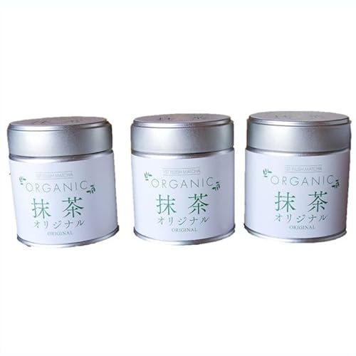 知覧農園 オーガニック抹茶オリジナル3缶