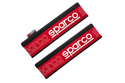 SPARCO Jeu de 2 Patins de Ceinture New SPC Noir/Gris Universel
