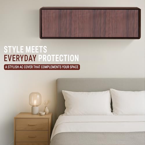 Image of Robustt 1.5 Ton Split AC Cover for Indoor and Outdoor Unit | Waterproof & Dustproof AC Covers with Sun Exposure and Rust Protection | Fabric