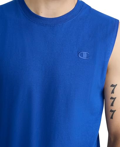 Image of Champion Men's Muscle Tank, Classic Graphic Muscle Tee, Sleeveless T-shirt for Men (Reg. Or Big & Tall)