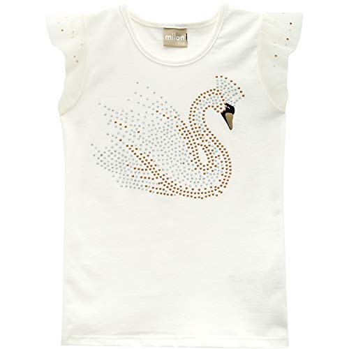 Blusa Infantil para Meninas, Milon, Marfim, 8