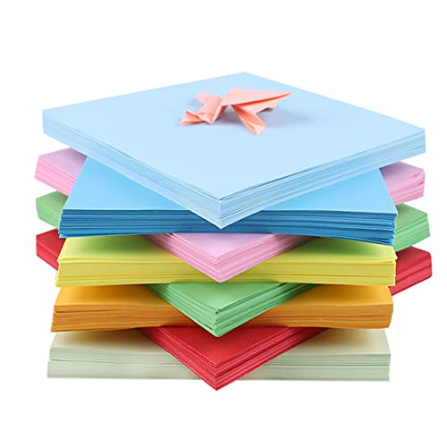 Coloured Paper Assorted Handmade Origami Paper For Kids 120 Sheets 12 Colors 15*15Cm 70Mgs, Adults, Beginners Diy Crafts Colorful Projects #TOP3