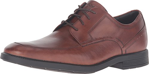 Image of Rockport Men's Dressports Business Apron Toe Oxford New Brown Leather 13 M