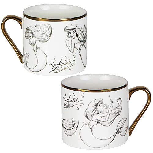 Disney Tasse aus Knochenporzellan, klassisches Prinzessinnen-Sammeldesign - Ariel 2154 Cover