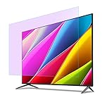 SBCGFY 32-65 Zoll TV-Bildschirmschutzfolie, Blaulichtfilter, Blendschutz, Kratzschutz, reduziert die Augenbelastung für LCD/LED/OLED & QLED 4K HDTV, 65", 46"