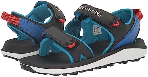 Columbia Men's Trailstorm Sandal, Black/Blue Macaw, 11 | Image 6