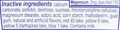 Tums Smoothies Assorted Fruit, Extra Strength 750, 60 Chewable Tablets