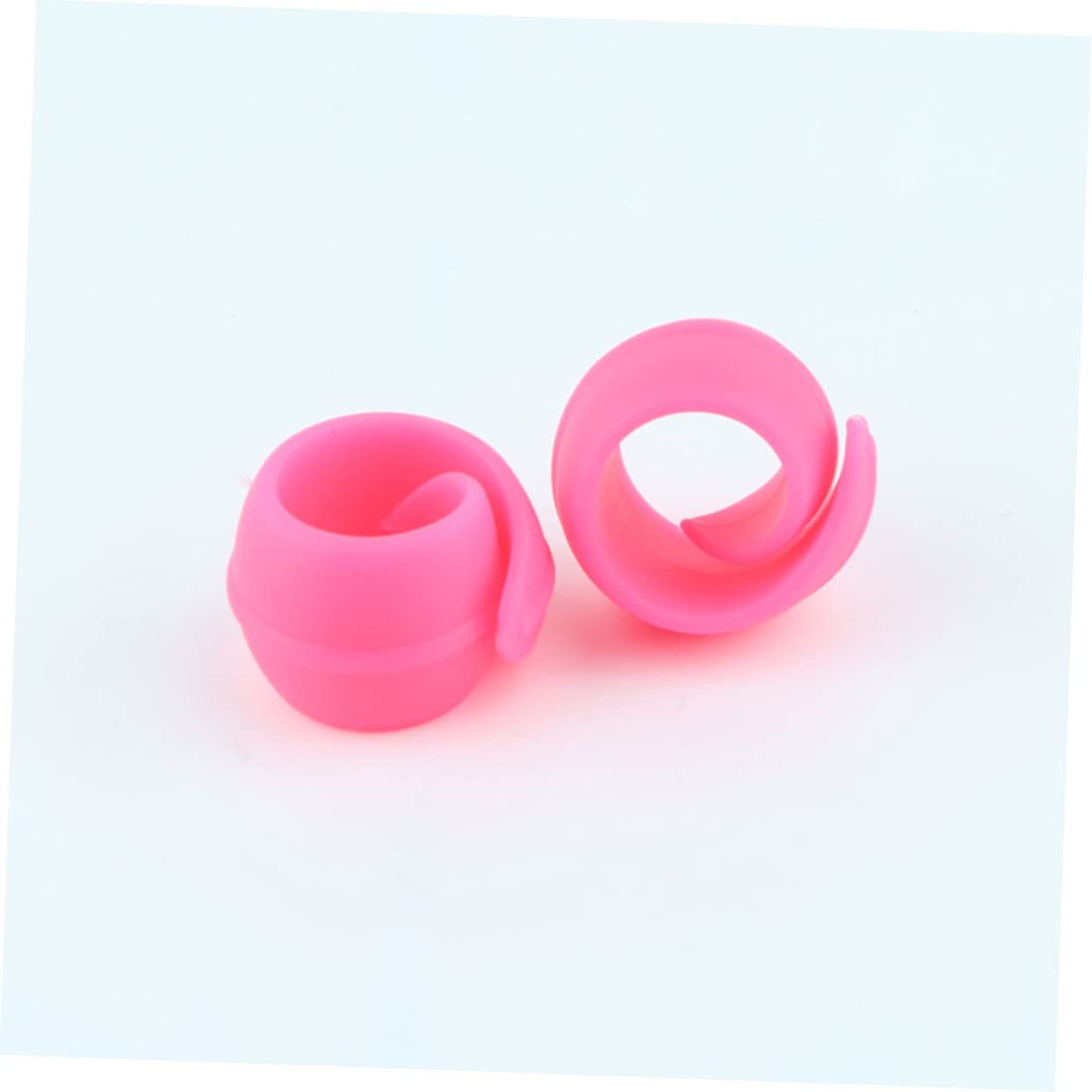 80 Stück Silikon Spulenclips Flexibel Bunt Nähgarnrollenhalter für Haushaltsnähmaschinen Garnspulenhalter Garnrollenclip Nähzubehör Organizer Zufällige Farbe