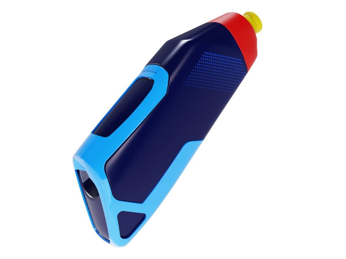 Trek RSL Aero Trinkflasche 591ml blau + Carbon Flaschenhalter blau