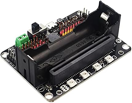 Micro: Bit Expansion Board Robotbit V2.0 Supports Makecode Offline Programming Micro:Bit Extension Board Robotbit - (Color: Black)
