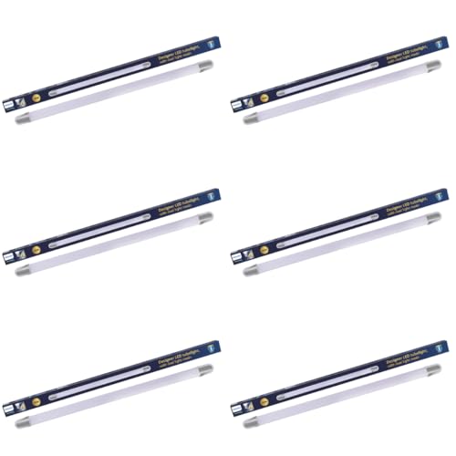 Image of Philips Gleam Glow 30W LED Batten Light WW + CDL | 2-in-1 Switchable Warm White & Cool Day Light | High Brightness Energy Efficient LED Tube | Slim Design for Home & Office | Pack of 6