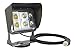 Larson Electronics Magnetic Mount 60 Watt Low Profile LED Flood Light - Glare Shield - 10