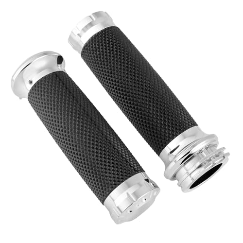 Poignées moto 1" 25 mm en aluminium pour Softail et VRSC
