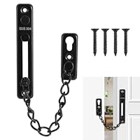 Catena Sicurezza Porta In Acciaio Inox | Blocco Antifurto | Per Casa E Hotel | Facile Installazione - Foto 9