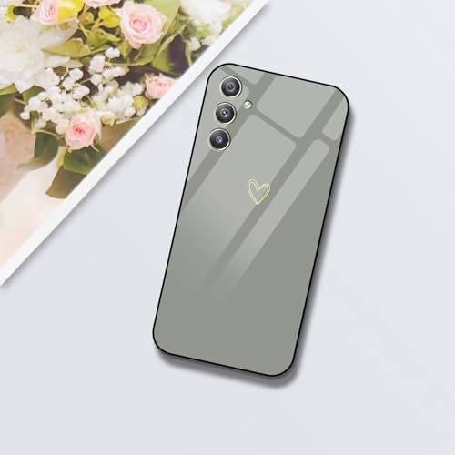 Image of COLORflow Back Cover Compatible with Samsung Galaxy A34 5G | Heart Notes Color Customized | Shockproof TPU Bumper with Camera Protection Back Cover Compatible with Samsung Galaxy A34 5G, Multi