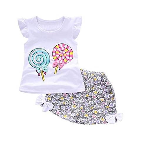 Conjunto de Ropa de Verano para Bebé Niña Cover
