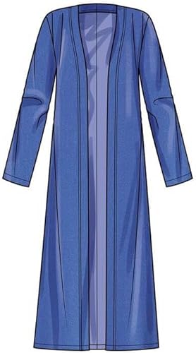 Miniatura 2 de Simplicity Misses' - Kit de patrón de costura sin mangas, cárdigan y falda, código S9716, tallas 4-6-8-10-12, multicolor