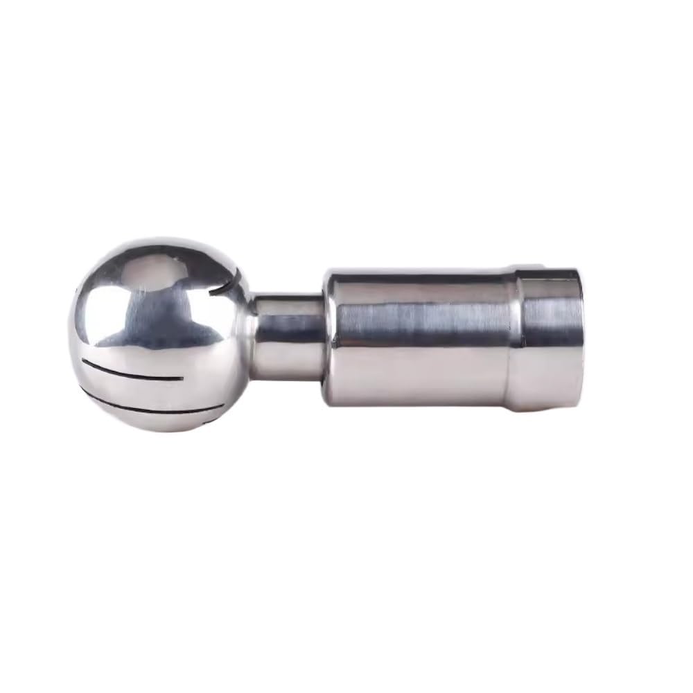 Loacea One Color Rotary Cleaning Spray Ss304 Tri Clamp Tank Rotating Spray Ball, 1.2Inch Inner Thread Cleaning Dn50 1Pc