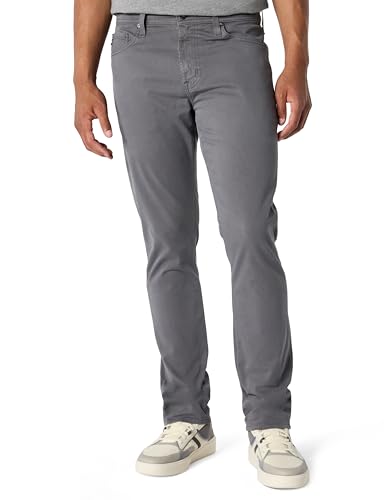 AG Mens Everett Slim Straight Leg Twill Pants Folkestone Grey 33x32