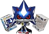 Funko Neo Metal Sonic + ToyBop Protector: Metallic Sonic The Hedgehog Pop! Games Vinyl Figure (Bundled with Pro-Deluxe Pop Protector Collector Case Box Gift Set)