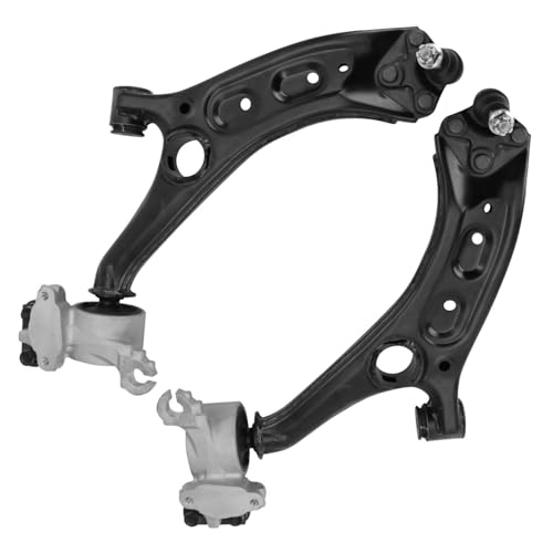 Image of Detroit Axle - 4pc Front Struts Kit for 2017 2018 2019 2020 2021 2022 Honda CR-V, 2 Struts with Coil Spring 2 Lower Control Arms with Ball Joint Replacement Suspension Kit