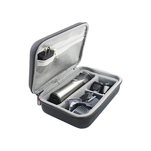 Estuche rígido de Viaje Ultimate Kit de aseo múltiple Duro para Philips MG7750 / 49 MG7730 / 15 MG5720 / 15 MG7770 / 15 MG7710/15 MG7715 Estilista Cara 7000 por SANVSEN