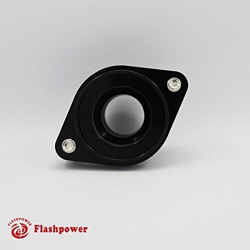 Billet Swivel Thermostat Housings Water NecK Chevy 0° 1.5'' Black