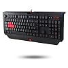 Bloody Gaming Keyboard, Double-Secured Water Resistant Keyboard, Silicon Keys (B120) Spanish Layout