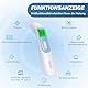ELERA Fieberthermometer Ohr, Fieberthermometer Baby Kontaktlos mit 4 Messmodi, Fieberthermometer Digital mit Lautloser Funktion und1 Sekunde Schnelle Messung