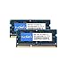 Produktbild TECMIYO 16GB(2X8GB) PC3-8500S DDR3 1066MHz/1067MHz Sodimm 204 Pin 1,5V CL Nicht-ECC Ungepuffertes 2RX8 Dual Rank Laptop-RAM Compatible with MacBook Pro iMac Mac Mini