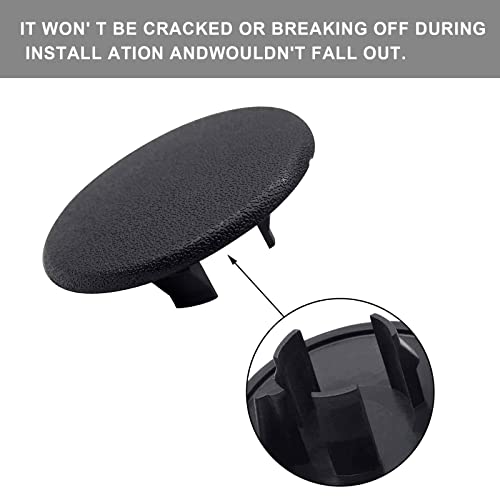 Secosautoparts 2Pcs Left Or Right Armrest Handle Trim Bolt Rear Seat Cover Cap Rear Bucket Seat Arm Rest Snap Fit For Chevrolet Tahoe Gmc Yukon Fit For Cadillac Escalade Esv 2007-2019 15279690 #TOP3