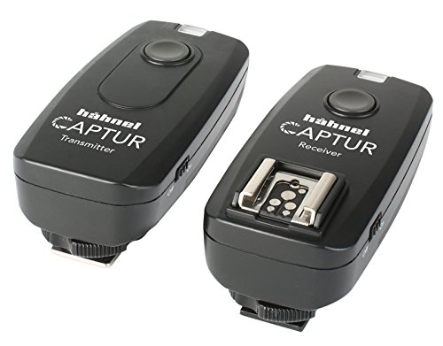 Hahnel HL -CAPTUR F Captur Remote Camera/Flash Trigger, Transmitter/Receiver for Fuji, Black