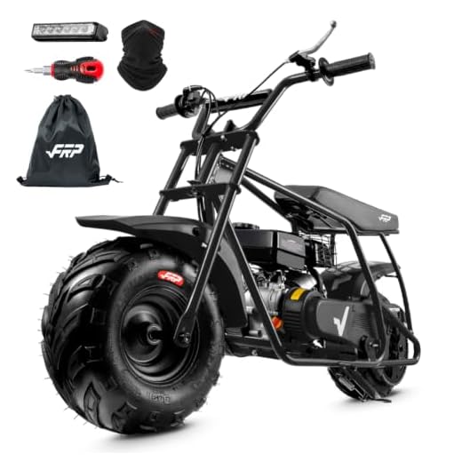 FRP GMB100 Plus Gas Mini Bike 99cc 4-Stroke Off Road Headlight & Gaiter
