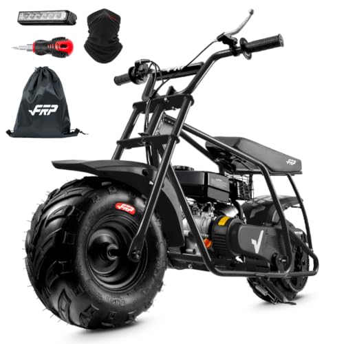 FRP GMB100 Plus Gas Mini Bike 99cc 4-Stroke Off Road Headlig...