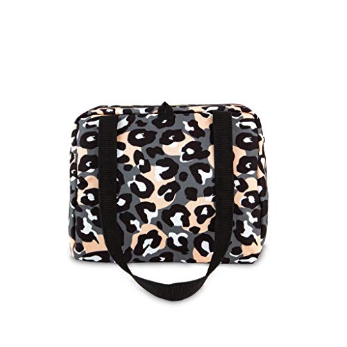 PackIt Lancheira Hampton congelável, cinza leopardo selvagem